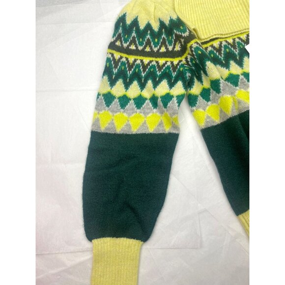 LOFT Women Chevron Stitched Turtleneck Sweater SMALL - Picture 9 of 13